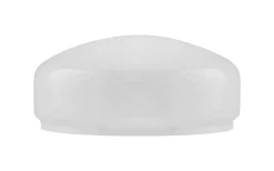 Flat bordlampskärm 235 - Vitt överfångsglas