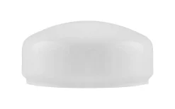 Flat bordlampskärm 200 - Vitt överfångsglas