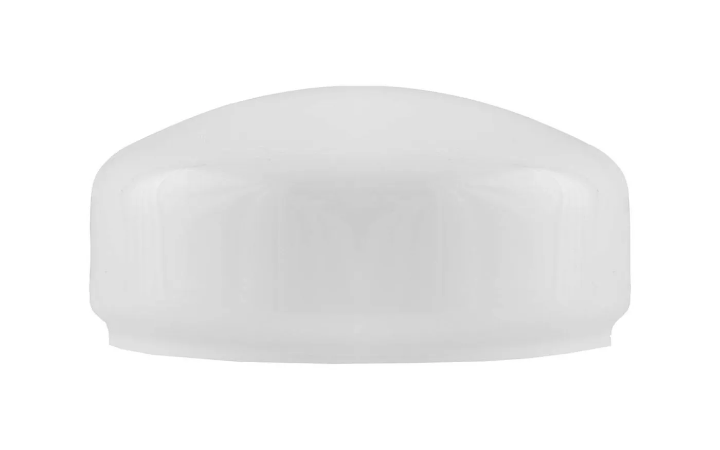 Flat bordlampskärm 200 - Vitt överfångsglas