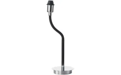 Flex Lampfot 42cm Krom/Svart