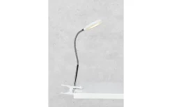 Flex Skrivbordslampa LED 5W Vit/Krom