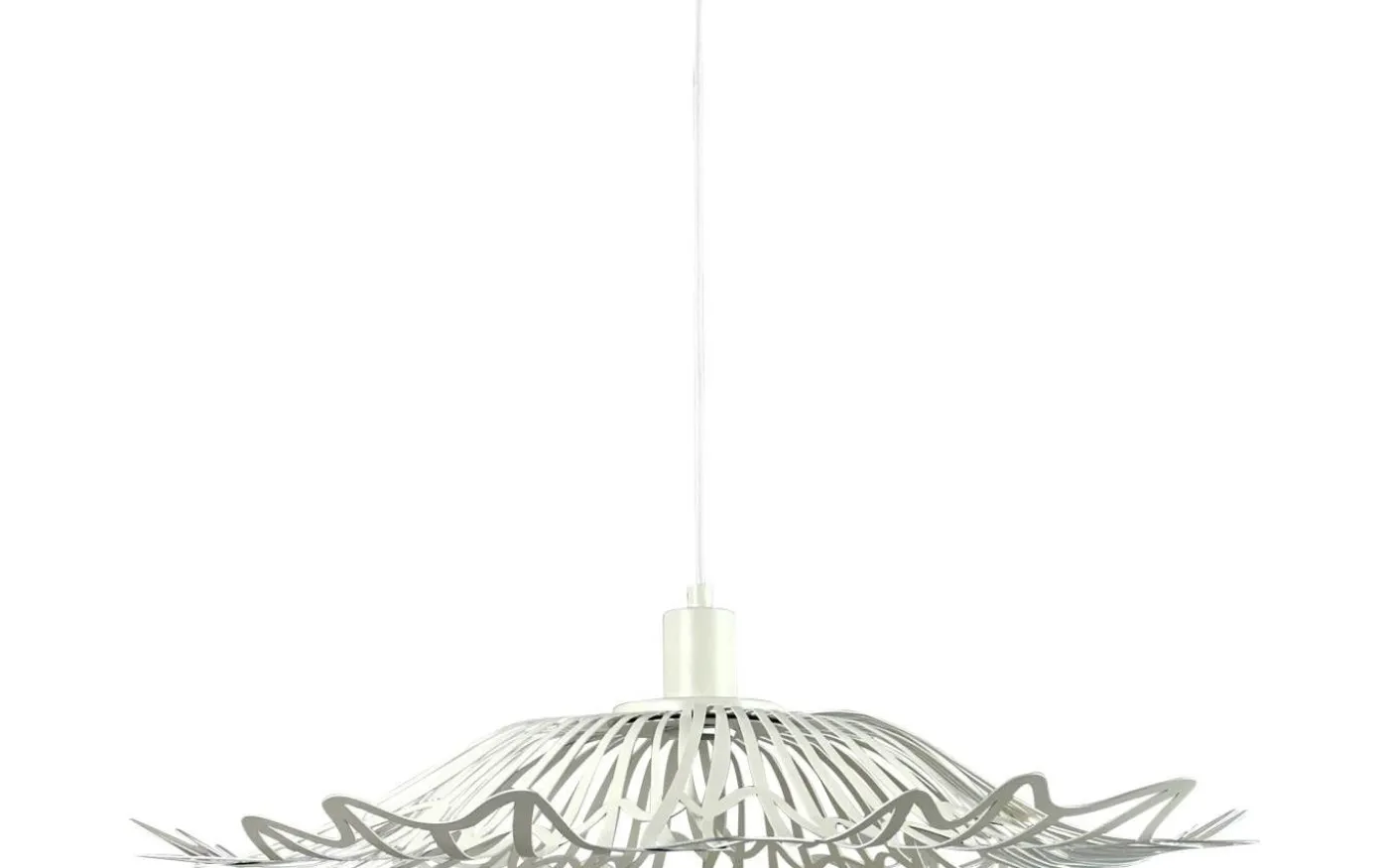 Flora Taklampa 60cm Pärlvit