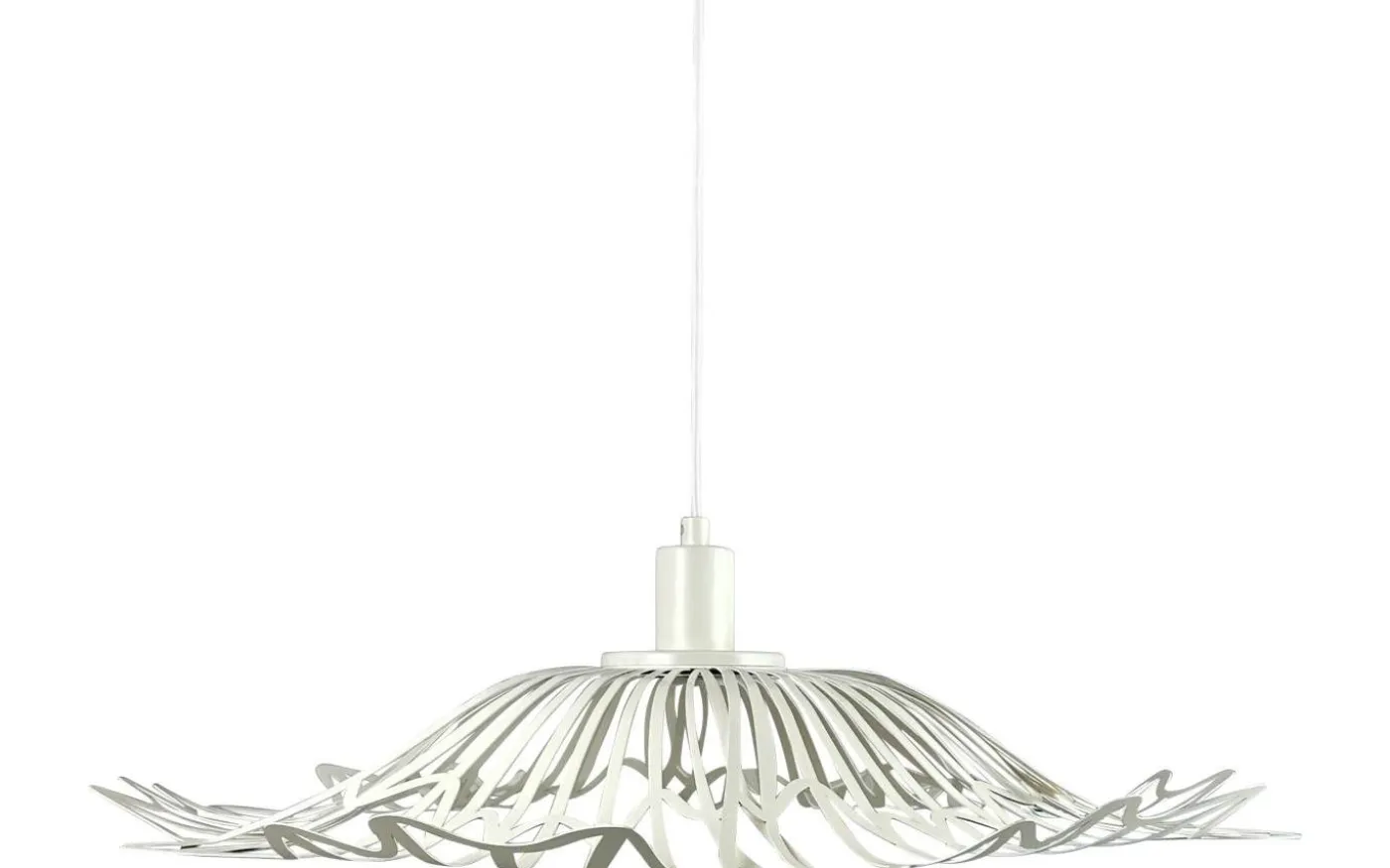 Flora Taklampa 60cm Pärlvit