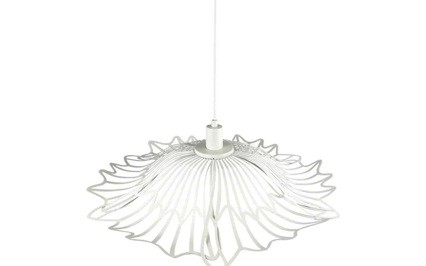 Flora Taklampa 60cm Pärlvit