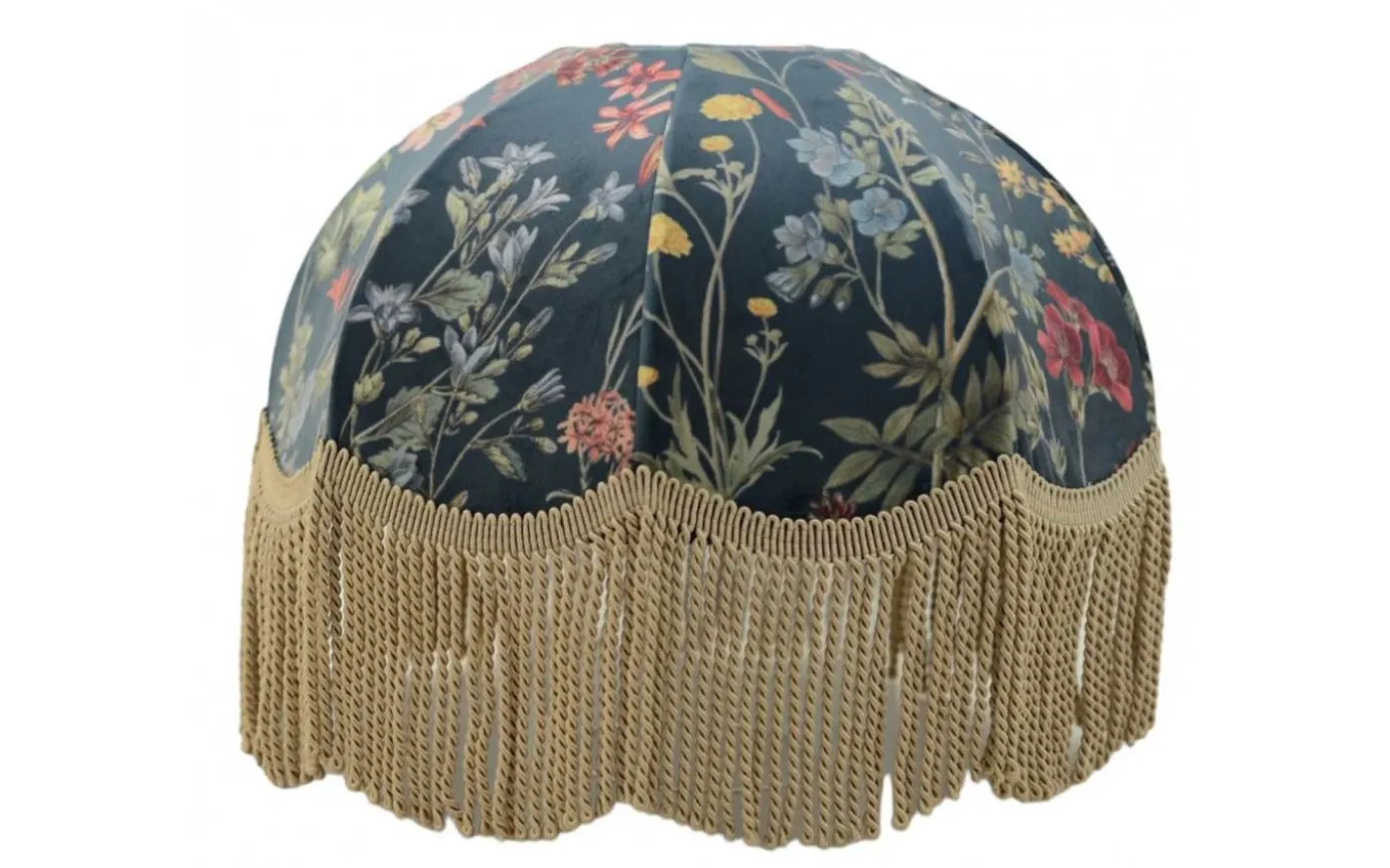 Flower Field Lampskärm Ø50cm Lyxfrans Guld