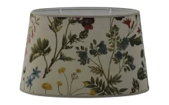 Flower Field Lampskärm Oval 25cm Natur