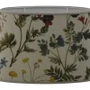 Flower Field Lampskärm Oval 20cm Natur