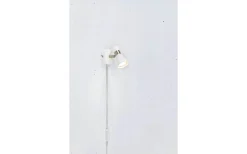 Folie Vägglampa Vit/Satin Nickel