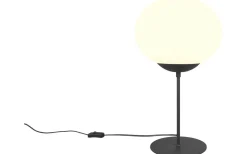 Fomento Bordslampa E27 matt svart/vit