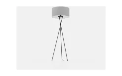 Fondachelli Golvlampa 152cm Svart/Grå