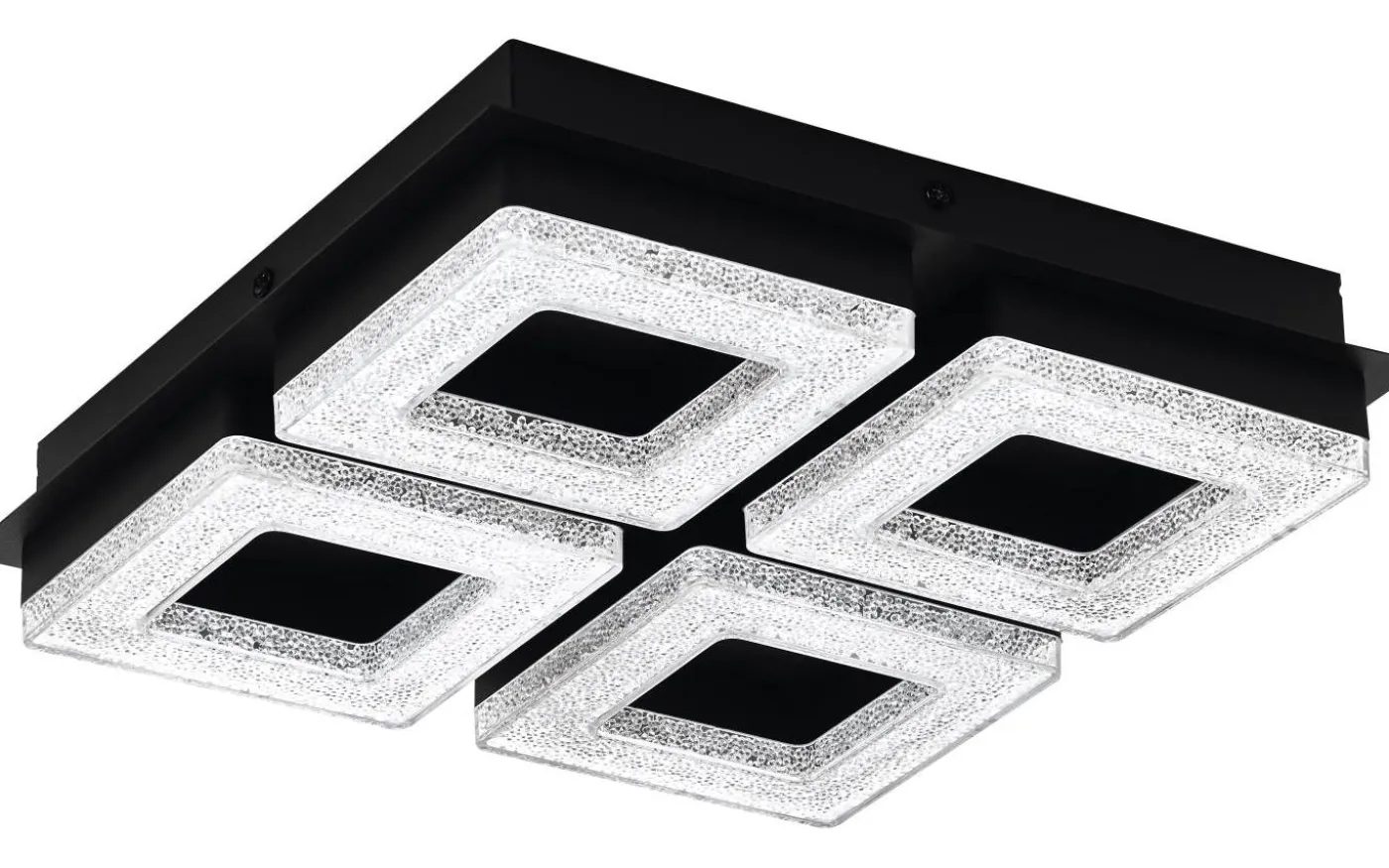 Fradelo Plafond 28cm LED 3000K 16W Svart