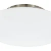 Frattina Plafond 43,5cm Eglo Connect LED 2700-6500K + RGB 27W Nickel