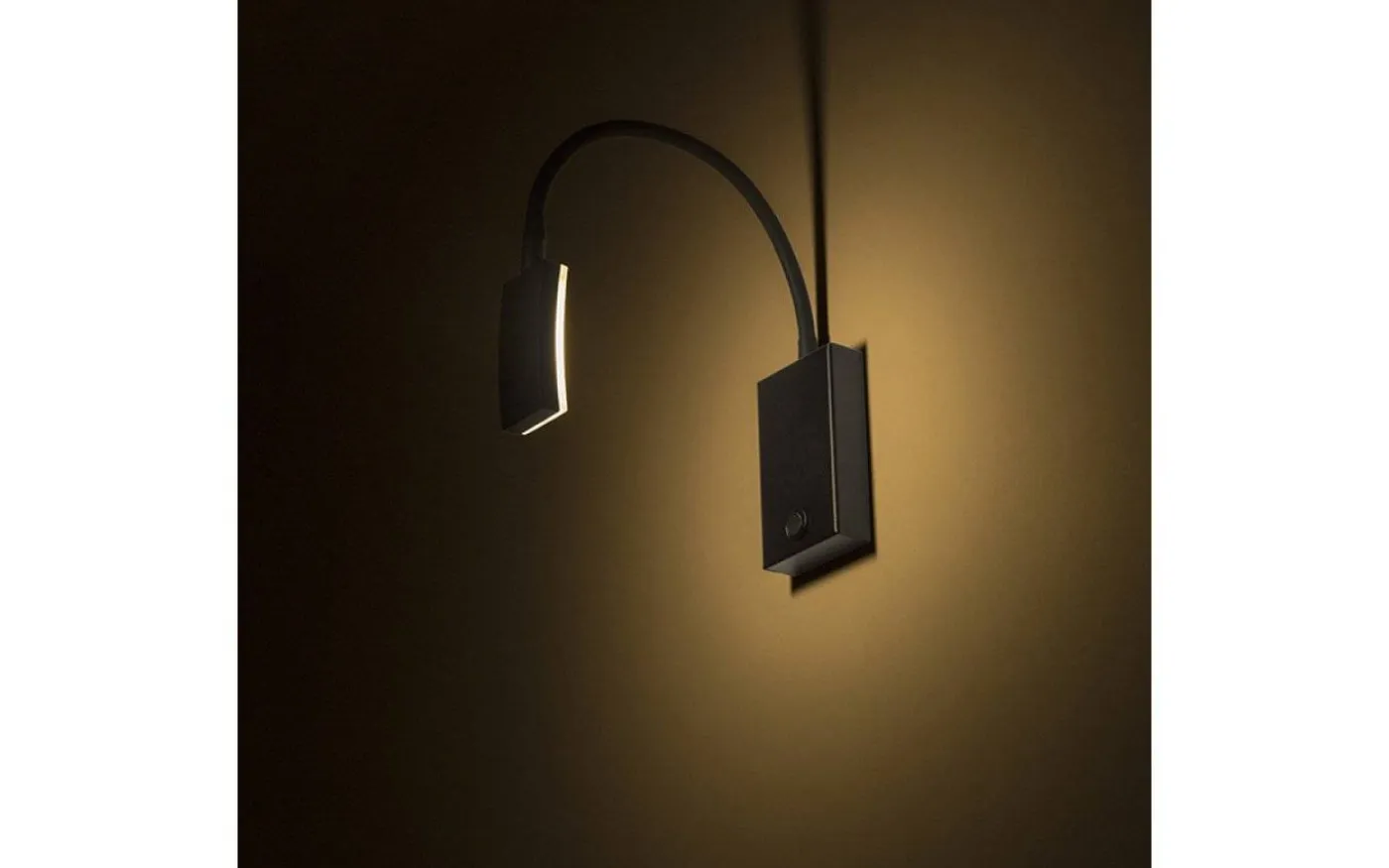 Frisco W Vägglampa Svart LED 4,2W 3000K
