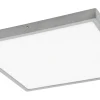 Fueva Plafond 40cm LED 4000K 22W Silver