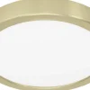 Fueva Plafond Rund 21cm LED 3000K 17W Guld