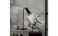 Functional Uppladdningsbar Bordslampa 3-i-1 Svart