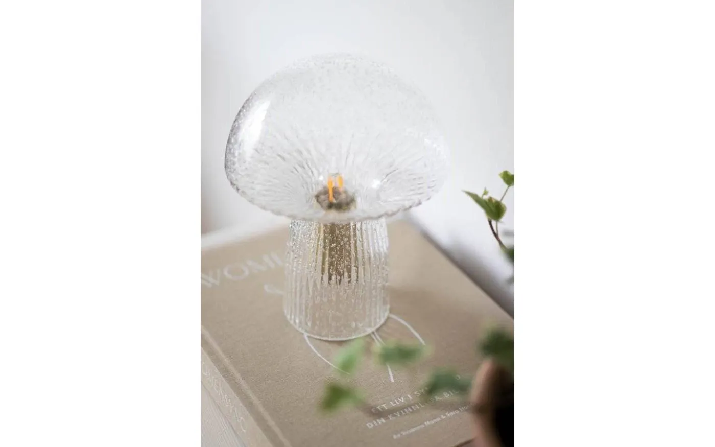 Fungo 16 Bordslampa 20cm Klar