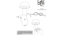 Fungo Bordslampa 20cm Special Edition Grön
