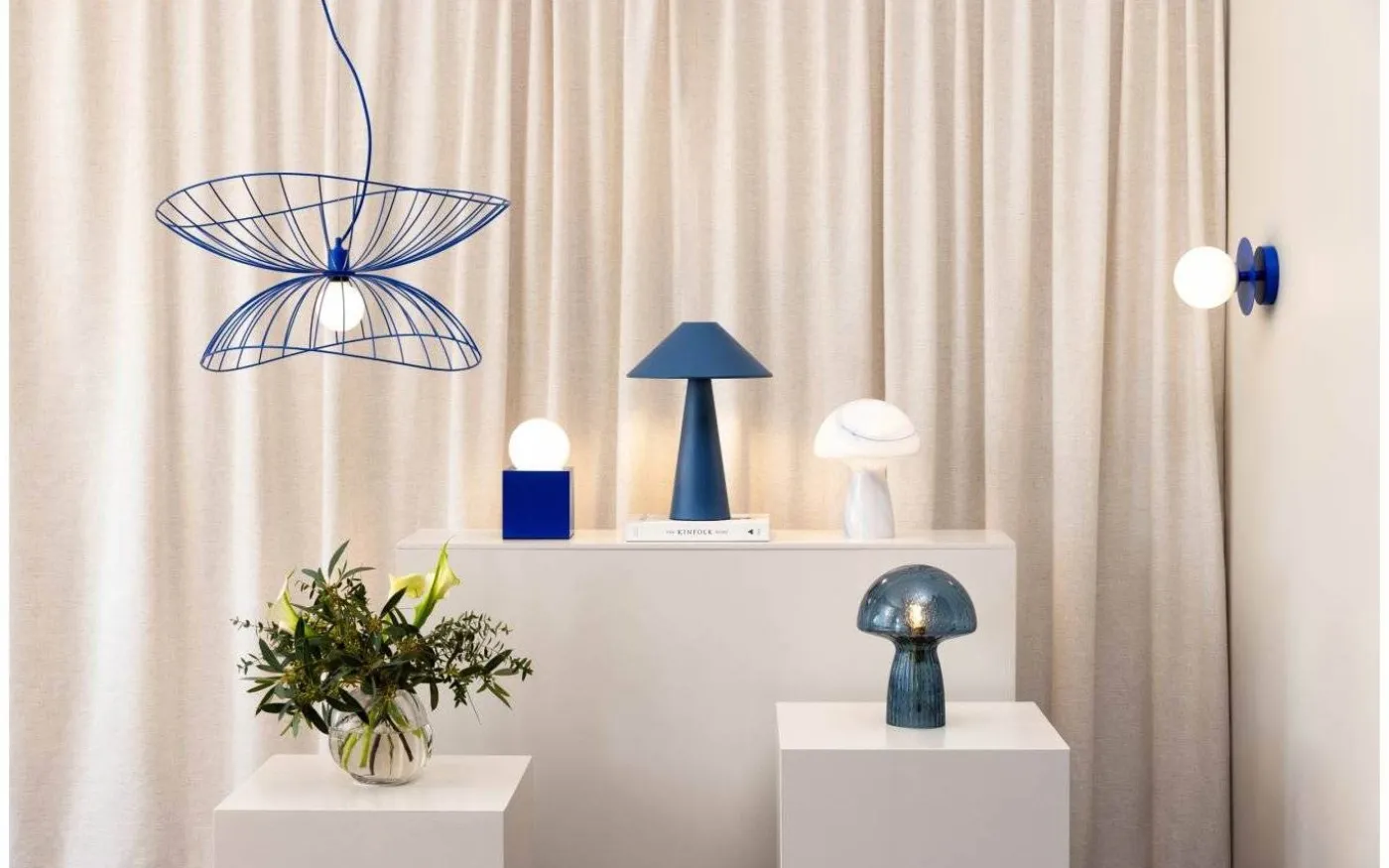 Fungo Bordslampa 30cm Special Edition Blå