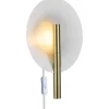 Furiko Vägglampa Borstad Mässing