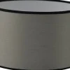 Galaxy Cylinder Lampskärm Ø25cm Natur med Svart Band