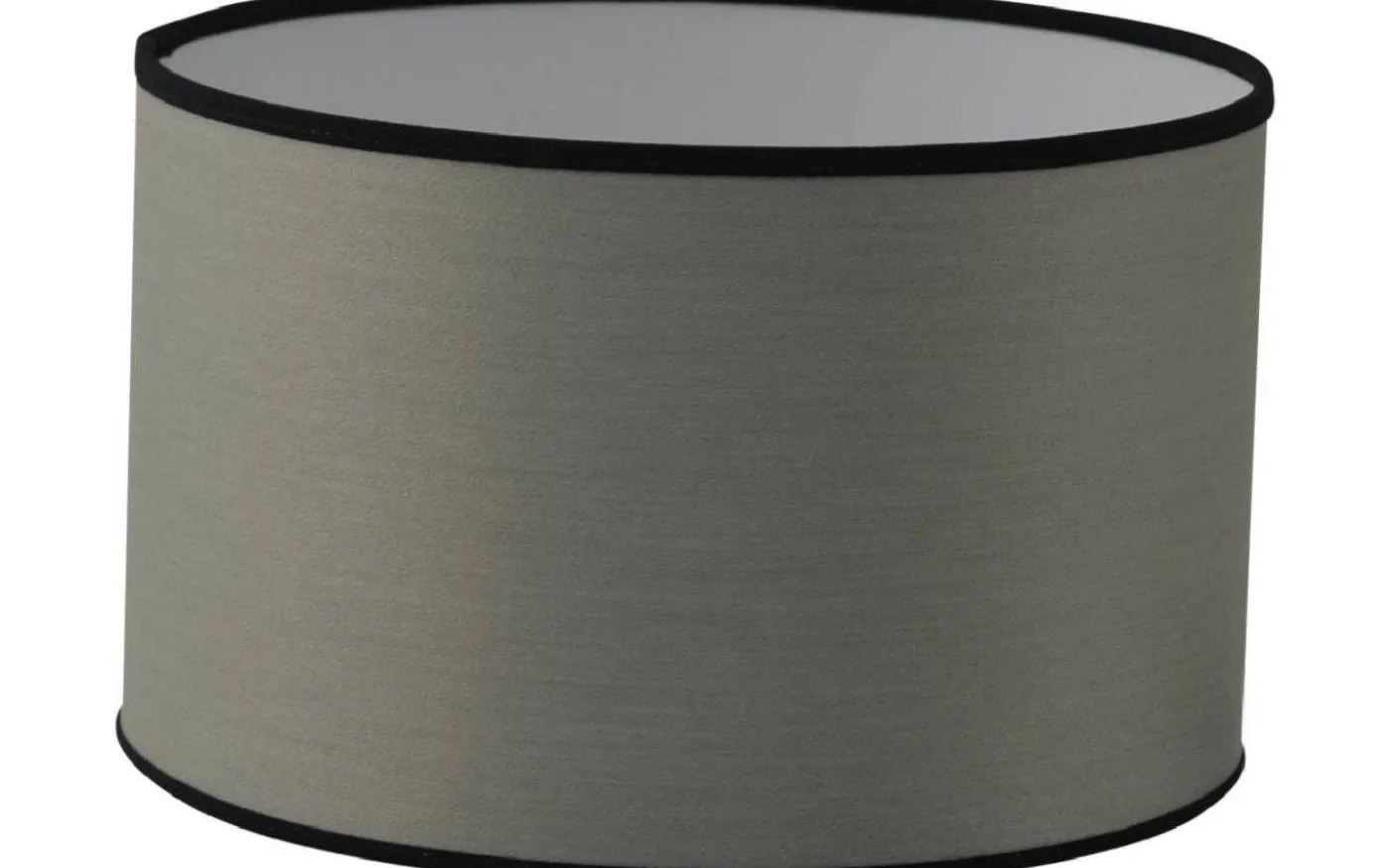 Galaxy Cylinder Lampskärm Ø40cm Natur med Svart Band