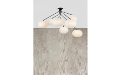 Galaxy Taklampa 125cm 7L Svart/Vit