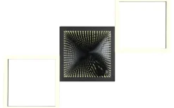 Gelo Plafond LED mattsvart