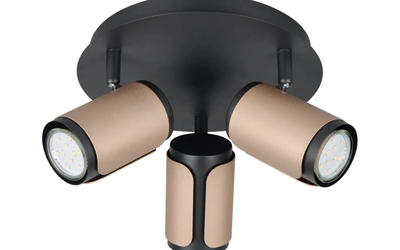 Gillan Spotlight 3-delad GU10 kaffebrun