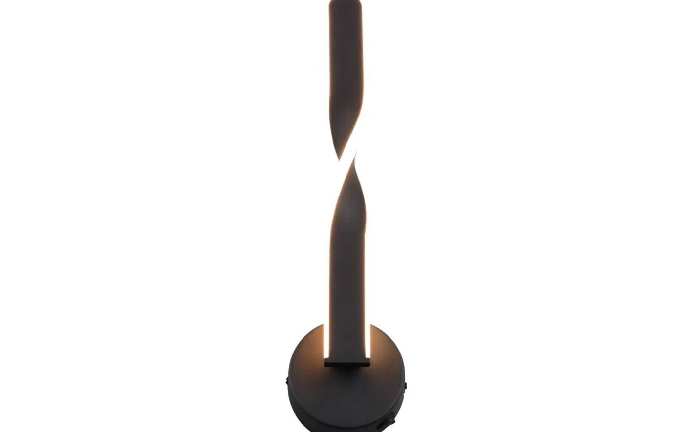 Ginko Vägglampa LED mattsvart