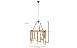 Gioia Taklampa 64cm Bambu/Rep