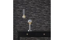 Glans Pendel E27 3,5m kabel Krom