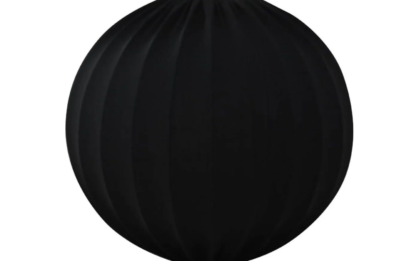 Glob Takskärm Ø50cm Stretch Svart Lyx