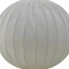 Glob Takskärm Ø50cm Vit