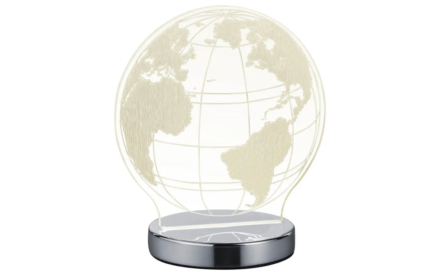 Globe Bordslampa LED i krom