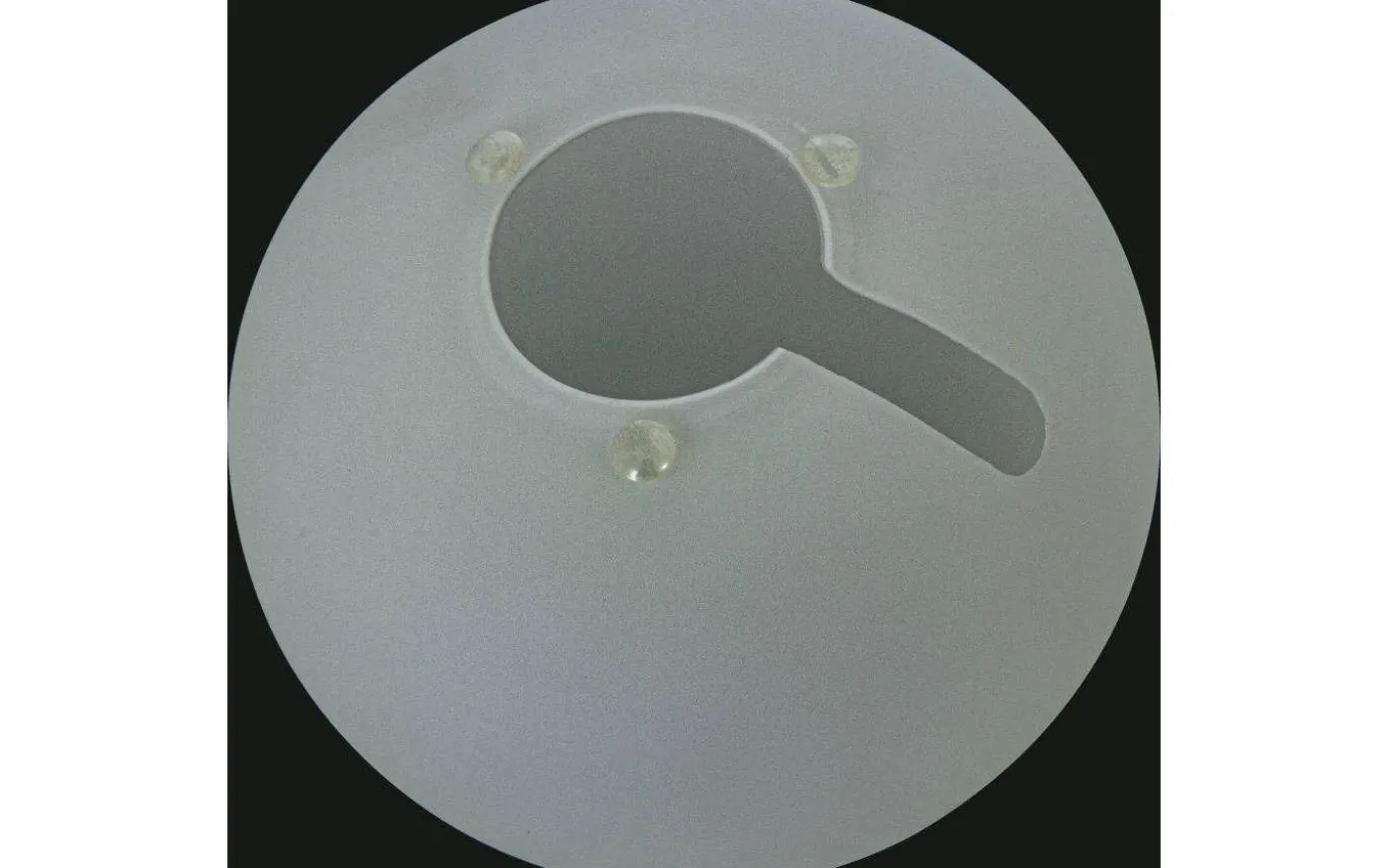 Globus Bordslampa 13cm Opalglas