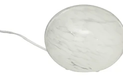 Globus Bordslampa 18cm Vit Prickig