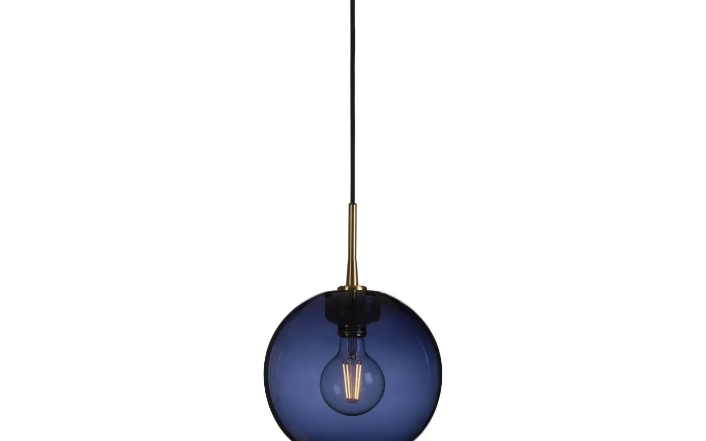 Gloria Blått Glas Ø26cm