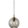 Gloria Fönsterlampa Ø19cm Mässing/Smoke