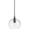 Gloria Fönsterlampa Ø19cm Svart/Klar