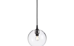 Gloria Fönsterlampa Ø19cm Svart/Klar