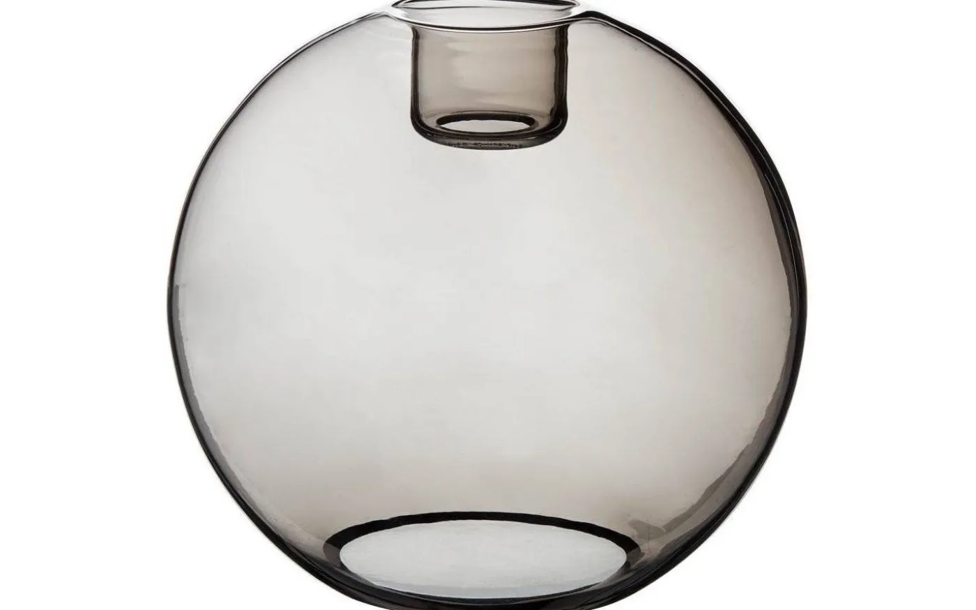 Gloria Rökfärgat Glas Ø16cm