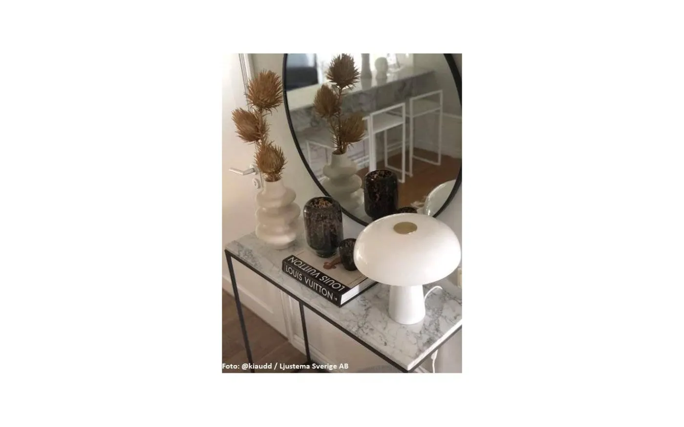 Glossy Bordslampa 32cm