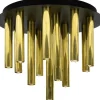 Gocce Plafond 35cm Svart/Mässing