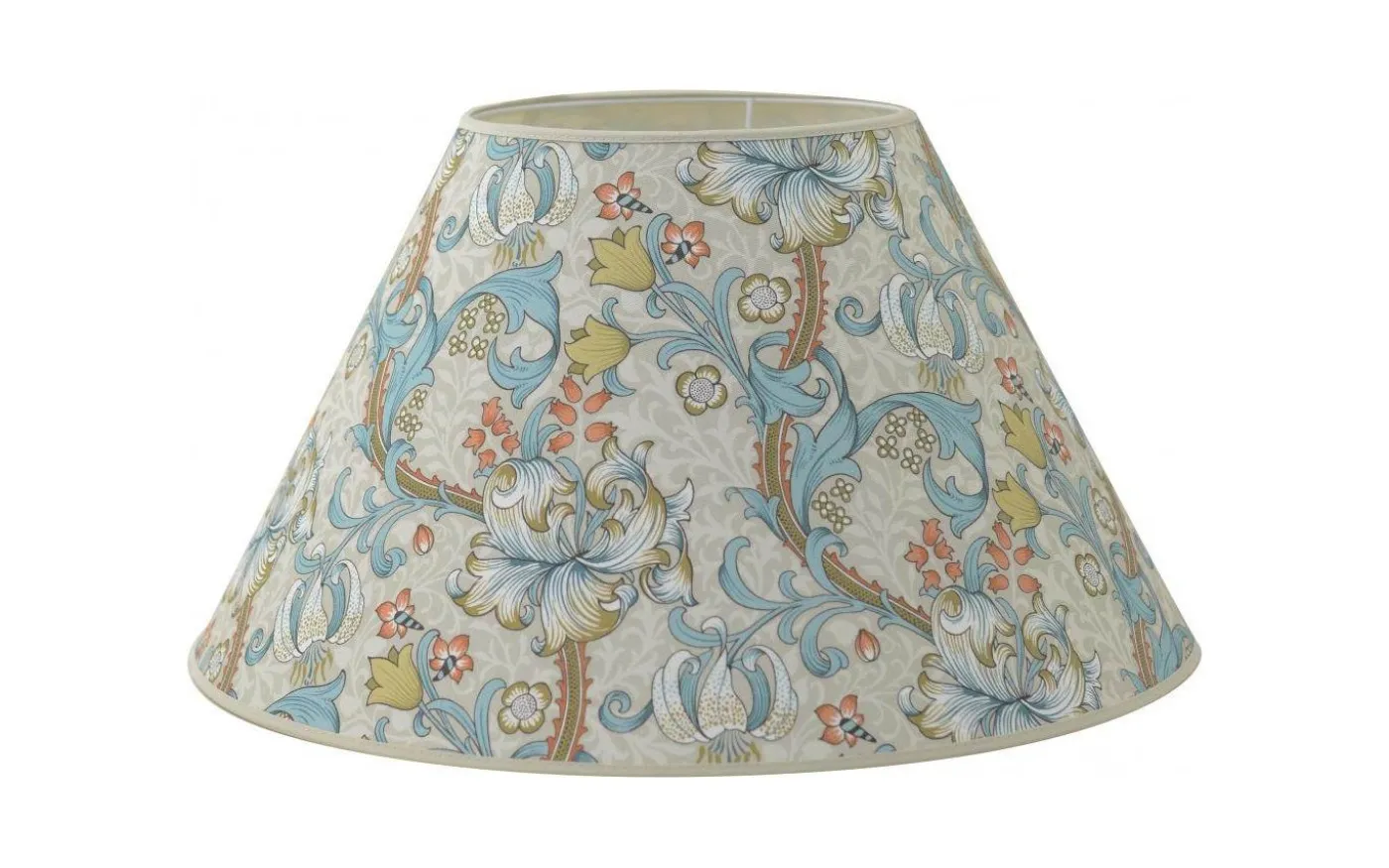 Golden Lily Lampskärm Ø50cm Teal William Morris