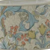 Golden Lily Lampskärm Oval 30cm Linen/Teal William Morris