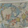 Golden Lily Oval Lampskärm 20cm Teal William Morris