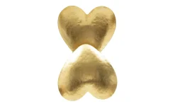 Goldy Vägglampa Hjärta 24cm Guld