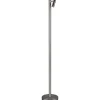 Gomez Golvlampa LED borstat stål