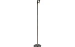 Gomez Golvlampa LED borstat stål